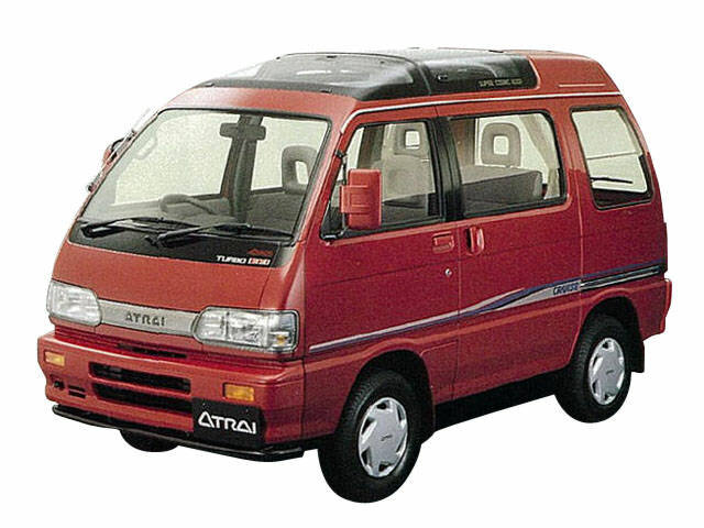 Daihatsu Atrai (S82V, S83V) 2 поколение, 2-й рестайлинг, минивэн (04.1990 - 12.1993)